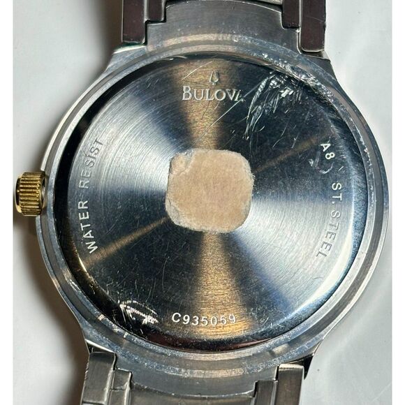Caravelle by Bulova Two-Tone Diamond Watch – New Battery! main image 3